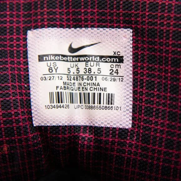 Nike ACG Woodside 2 High GS 'Black Fireberry' - Youth Size 6 - Picture 10 of 14